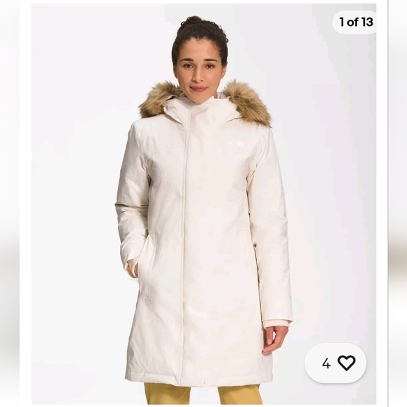 The North Face NWOTs Women’s Arctic Down Parka Waterproof Warm Jacket - Picture 3 of 15